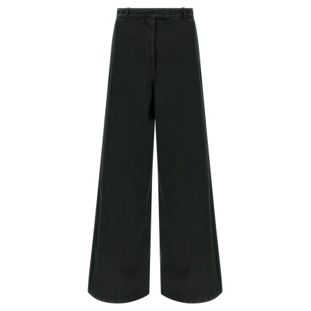 Velvet insert jeans