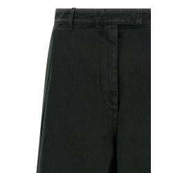 Velvet insert jeans