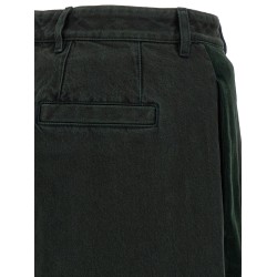Velvet insert jeans