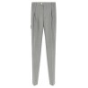 Mélange wool pants