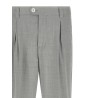 Mélange wool pants