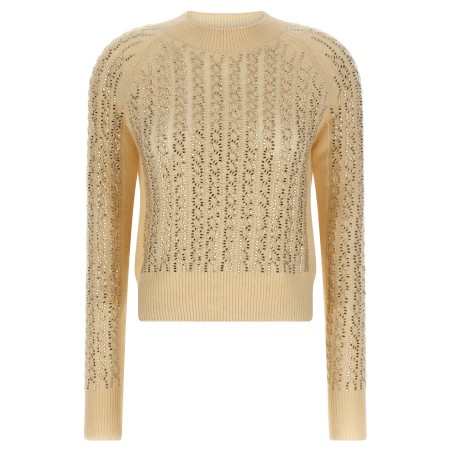 Baguette studded sweater