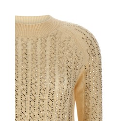 Baguette studded sweater