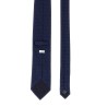 Patterned silk tie