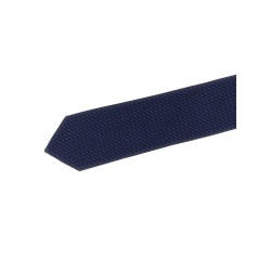 Patterned silk tie