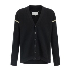Elbow patch cardigan