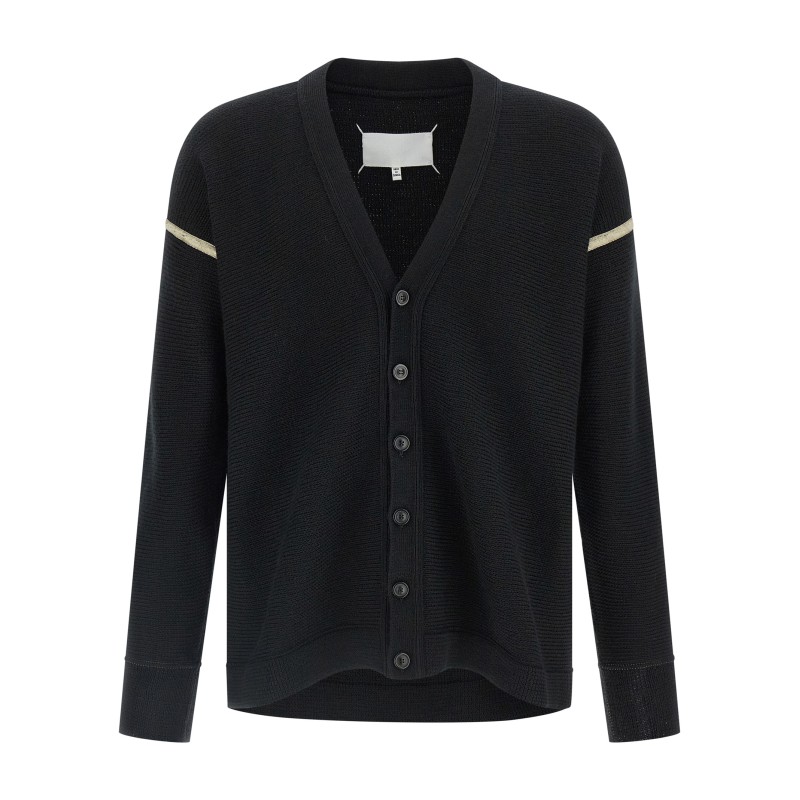 Elbow patch cardigan