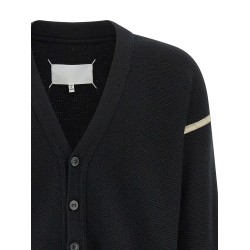 Elbow patch cardigan