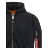 Alpha Industries x Purple reversible bomber jacket