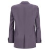 Double-breasted wool blazer