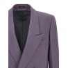 Double-breasted wool blazer