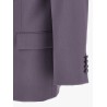 Double-breasted wool blazer