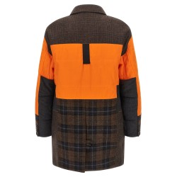 Filson x Junya Watanabe patchwork coat