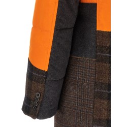 Filson x Junya Watanabe patchwork coat