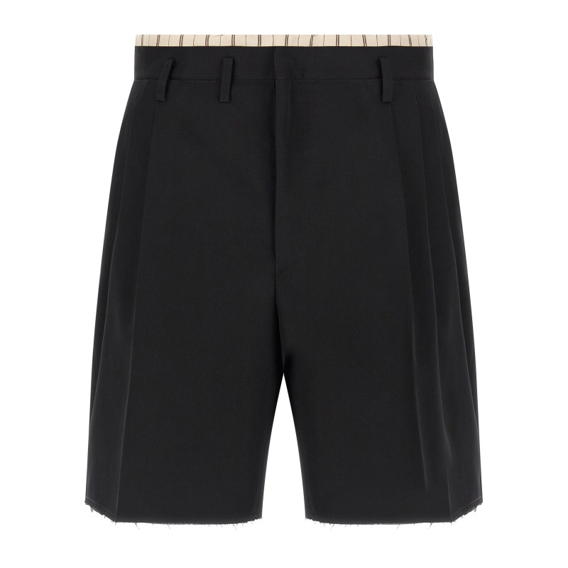 Lining insert bermuda shorts