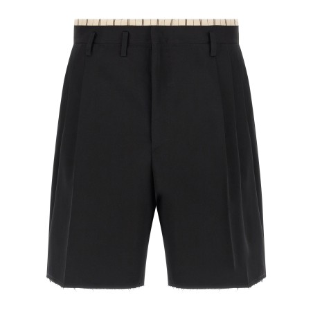 Lining insert bermuda shorts