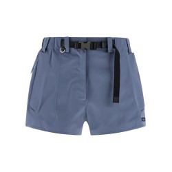 Technical canvas shorts