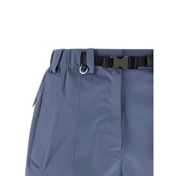 Technical canvas shorts