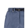 Technical canvas shorts