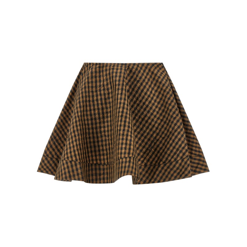 'Crinckled Taffetà' skirt