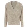 Openwork sweater