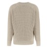Openwork sweater