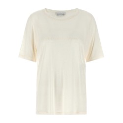 Beads embroidery t-shirt