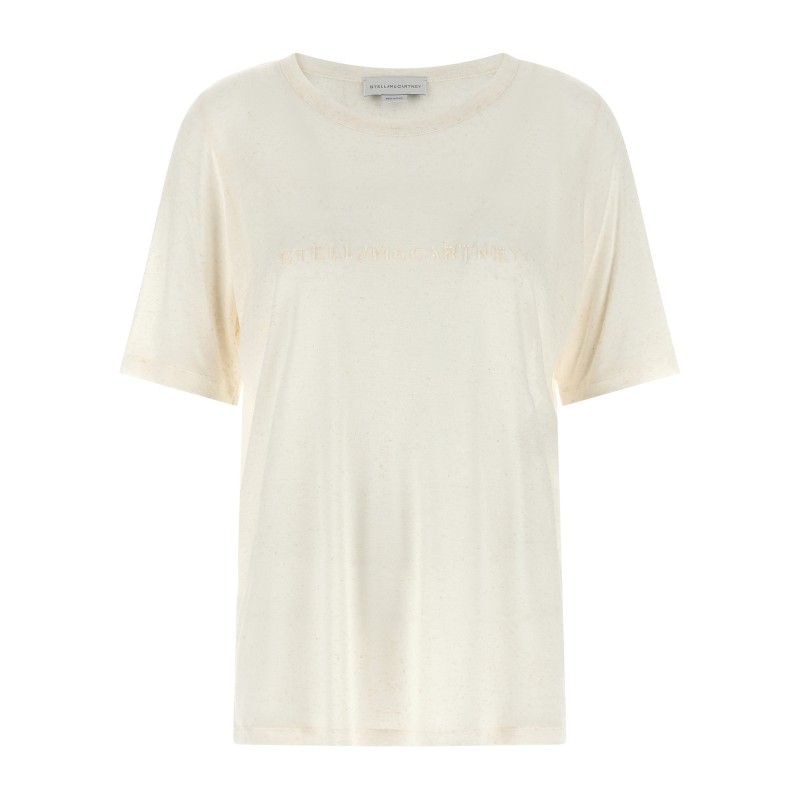 Beads embroidery t-shirt