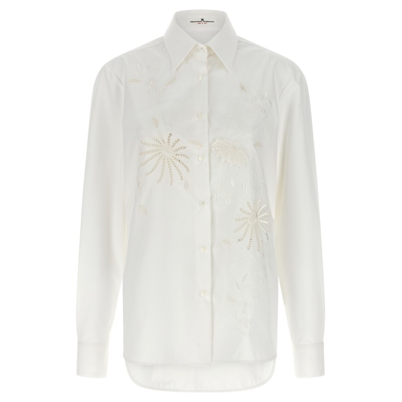Embroidery cotton shirt