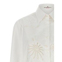 Embroidery cotton shirt