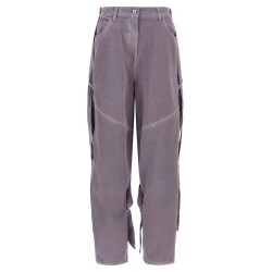 Garment-dyed jeans