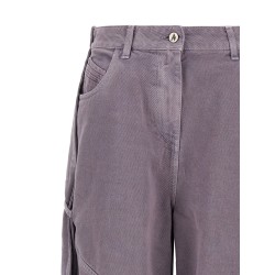 Garment-dyed jeans