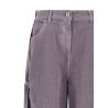 Garment-dyed jeans