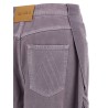 Garment-dyed jeans