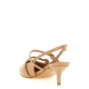 Patent leather slingback