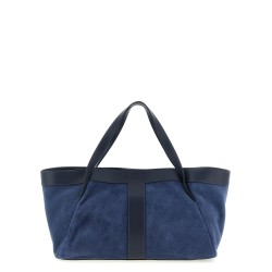 Suede shoulder bag