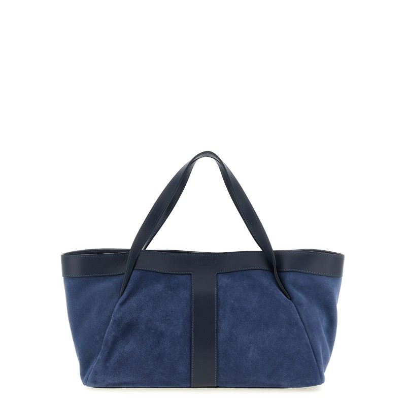 Suede shoulder bag