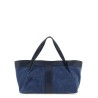 Suede shoulder bag
