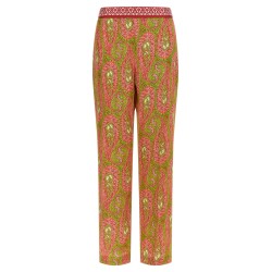 'Paisley foliage' pants