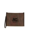 Medium 'Arnica' clutch bag