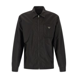 Re-nylon feather shirt