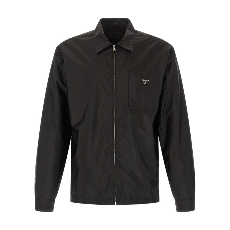 Re-nylon feather shirt