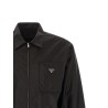 Re-nylon feather shirt