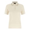 Crystal collar polo shirt