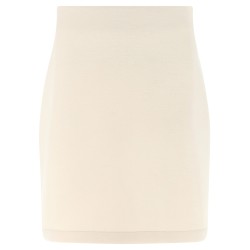 Cashmere scuba skirt