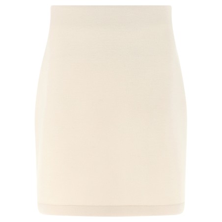 Cashmere scuba skirt