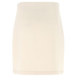 Cashmere scuba skirt