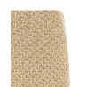 Denim-effect tweed skirt
