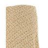 Denim-effect tweed skirt