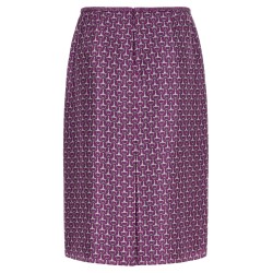 'Morsetto' print skirt
